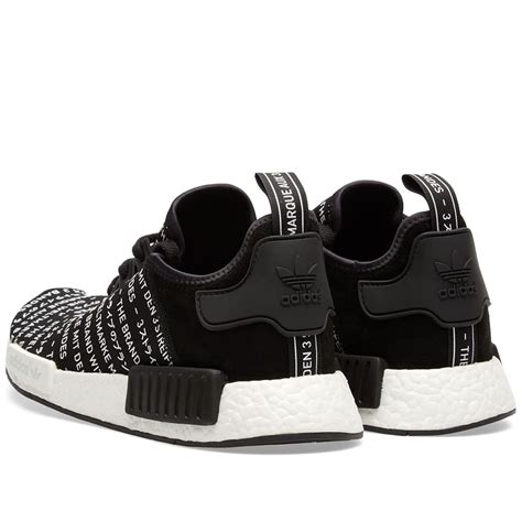 black and white nmd adidas